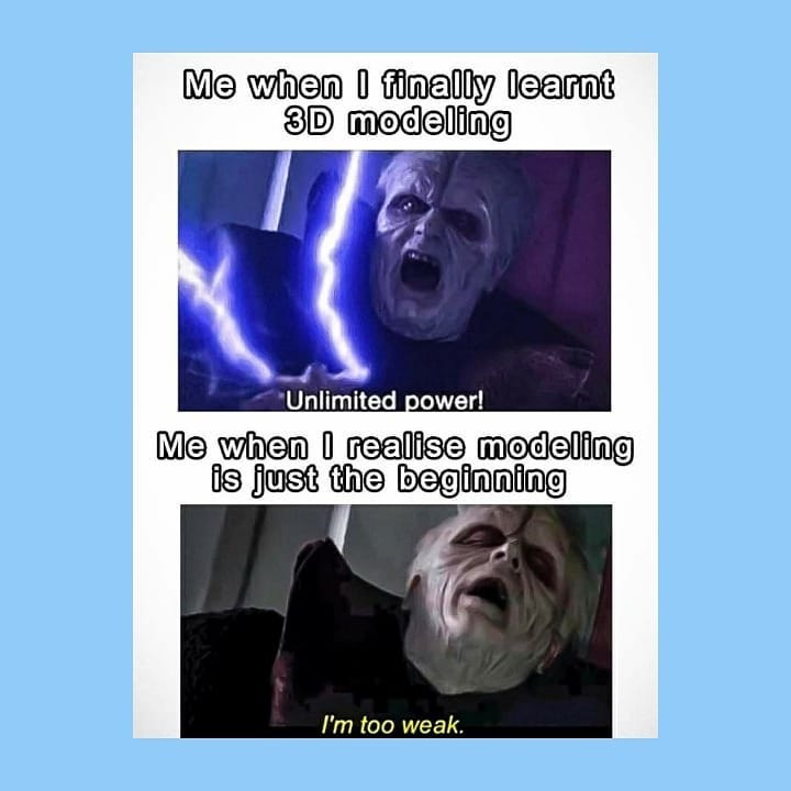 Follow us for more CG memes.  .  .  .
