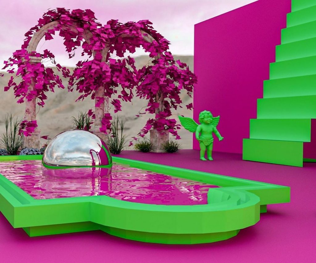 I missed working with 3D, so I started a personal project called “I