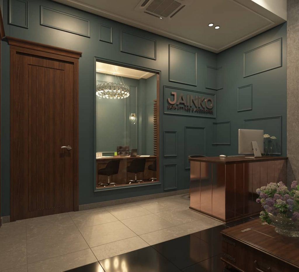 Office interior Archviz. . .