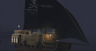 Do not hesitate to model a pirate ship in 3D (about fifteen hours)