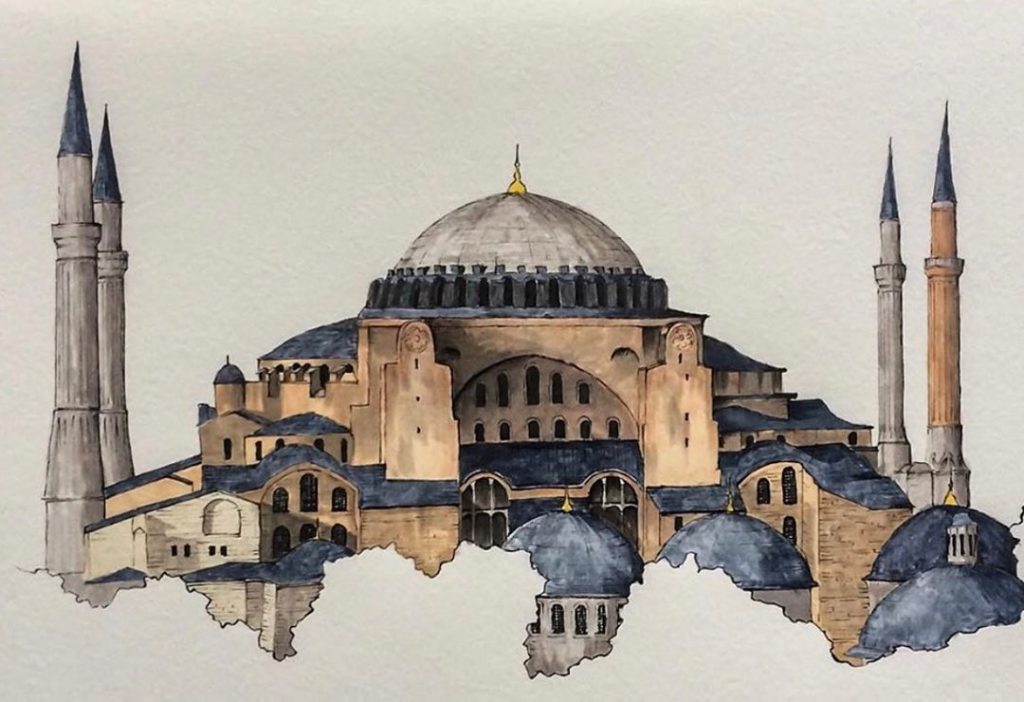 Hagia Sophia Istanbul.