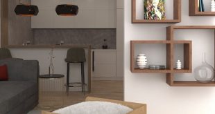 Living room-dining room-kitchen