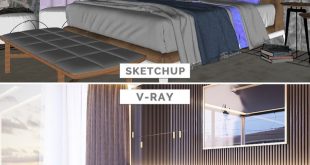 SketchUp / V-ray. What do you think of this transformation ?!
.
Architecture and rendering of: