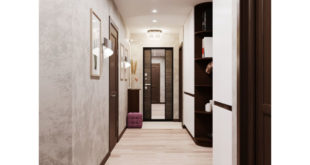 Visualization of the design project of a 4-room apartment in Moscow region
"Hallway"

Design and 3D