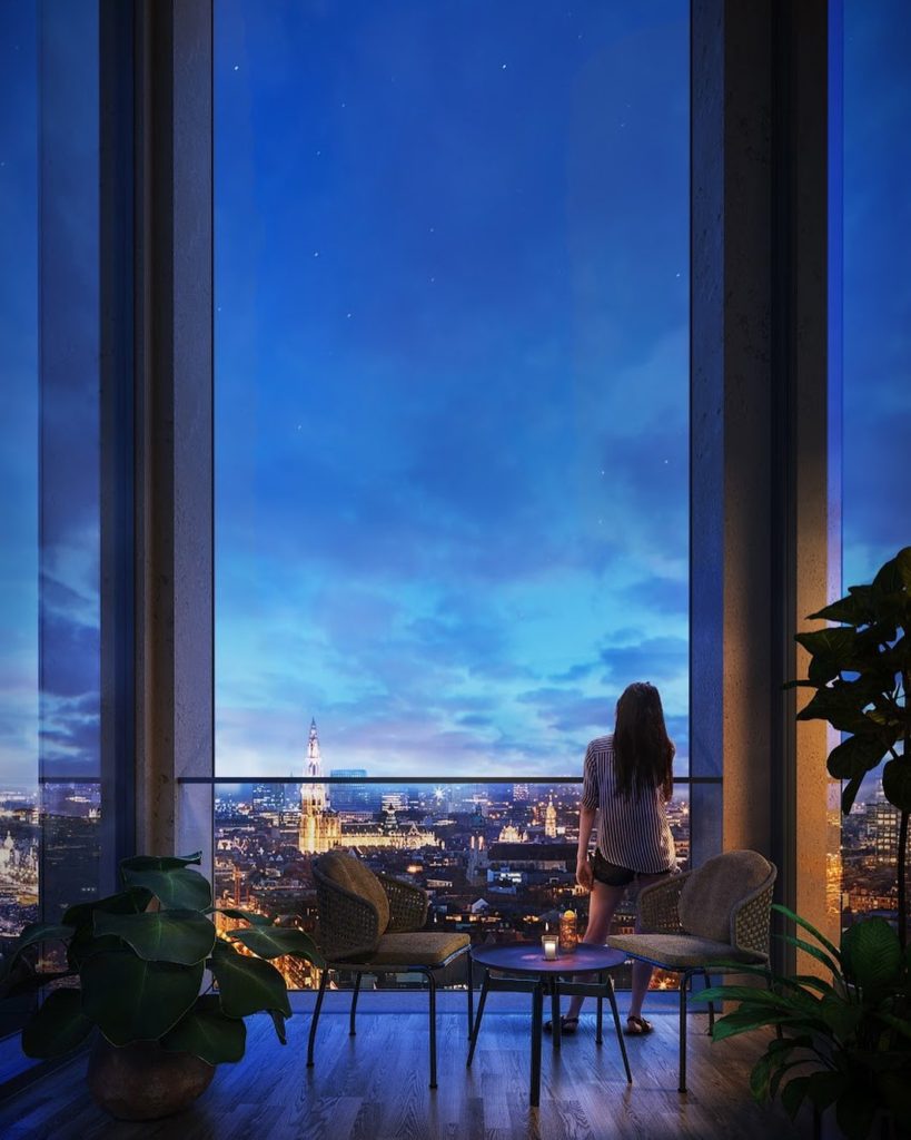 ANTWERP, BELGIUM. A gorgeous bluish look that will always surprise you the first time.