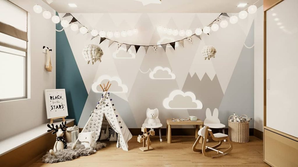 Children's bedroom project. My design: D.