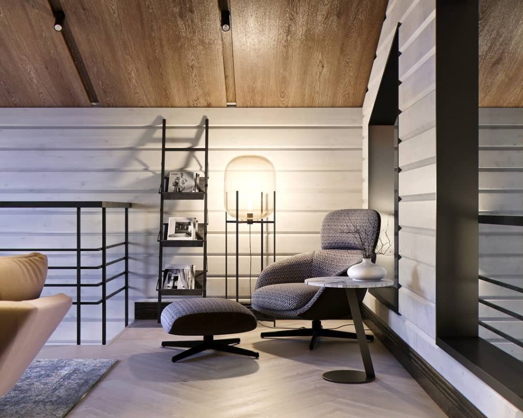 HOUSE FROM BARS. OFFICE
Two lighting options.
...
...
Visual interior project d