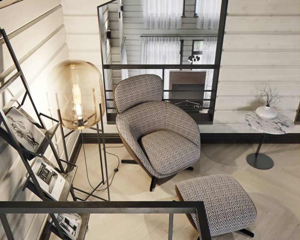HOUSE FROM BARS. OFFICE.
...
Visual interior project for designer Maria Detkov