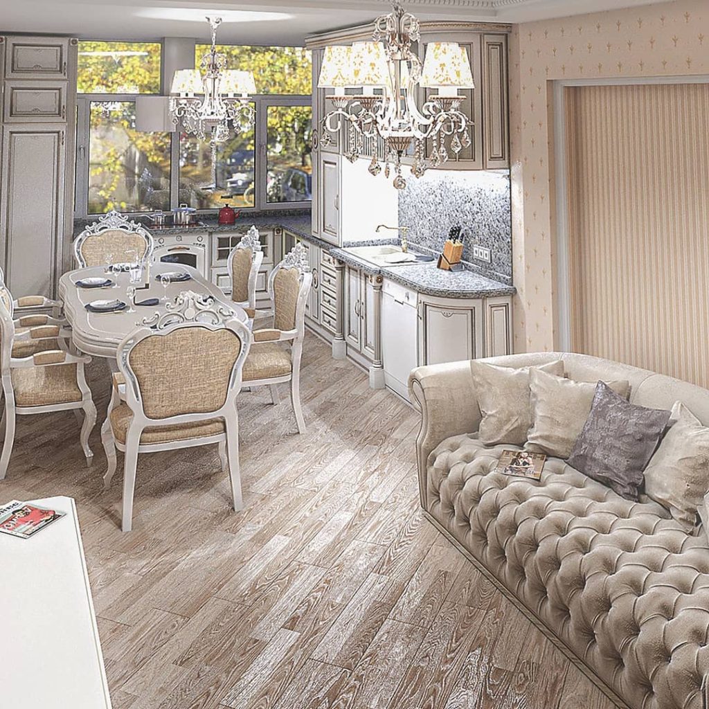 Here's a kitchen turned out