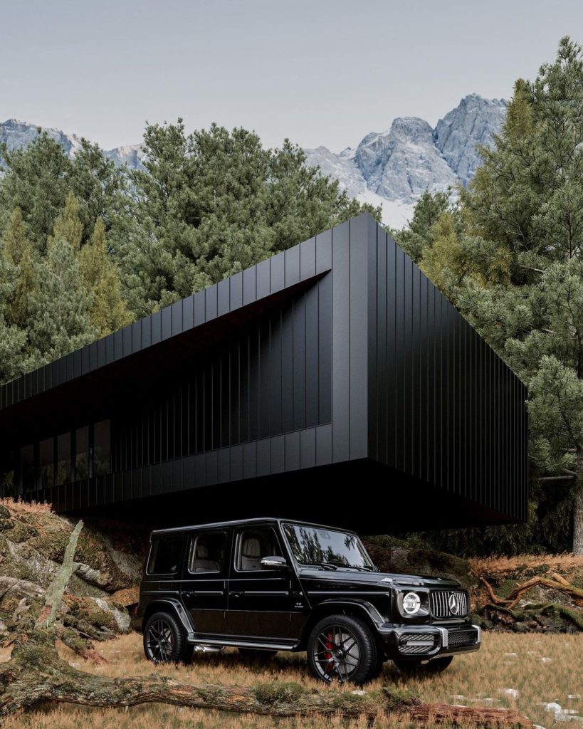 3D series House in the Alps