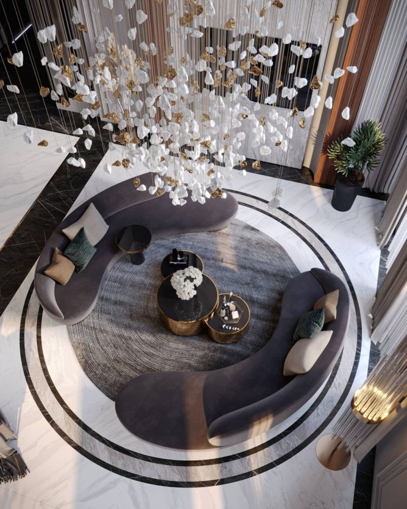 - double high hall design
- Location: Doha - Qatar
- Design and visualization